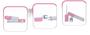 Imagem de Tubo Gloss Labial Batom Liquido Quadrado Vazia 4.5Ml - 25Und