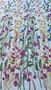 Imagem de Tule bordado multicolor com o fundo off white