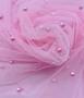 Imagem de Tule com pérola na cor rosa bebê
