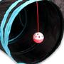Imagem de Túnel Para Gato 5 Saídas Dobrável Brinquedo Pet 1,40x1,40x25cm