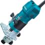 Imagem de Tupia Makita 3709 350W 220V + Jogo Fresas Madeira 6Mm 12