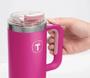 Imagem de Tupperware Copo Térmico Big T com canudo 1,1L Rosa