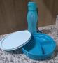 Imagem de Tupperware Kit Pratinho com Divisória azul e Eco Tupper 310ml Azul
