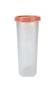 Imagem de Tupperware modular redondo 4 laranja 890 ml
