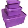 Imagem de Tupperware Pda/Bea Basic Line Com 4 Peças. 
