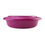 Imagem de Tupperware tigela cristal rosa magenta policarbonato