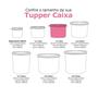 Imagem de Tupperware Tupper Caixa Tapioca 1,6kg Linha Pop Box 1,7L