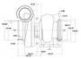 Imagem de Turbina Roletada Completa GTX4294R Caixa Quente T4 A/R 1.15 - Garrett