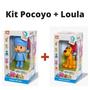 Imagem de Turma Do Pocoyo Kit 2 Bonecos Vinil Pocoyo + Loula