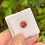 Imagem de Turmalina Vermelha Brilhante ø6,55mm 1,17ct