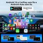 Imagem de TV Box Android 10 com Carplay - 3+32G, Quad-Core, Wi-Fi, Android Auto e AI