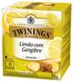 Imagem de Twinings of london sabor limão com gengibre 15g 10 saquinhos