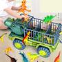 Imagem de Tyrannosaurus Car Toy Dinosaurs Transport Car Carrier Truck Toy Pull Back Vehicle Toy With Dinosaur Gift For Boys Birthday Diecasts & Toy Veículos