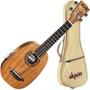 Imagem de Ukulele Akahai Soprano Eletroacústico Akp-21E To Pineapple Com Bag