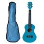 Imagem de Ukulele Azul Claro Seven Concert  Suk-23 LB C/ Capa