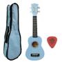 Imagem de Ukulele Azul Seven Soprano Suk-07 LB C/ Capa