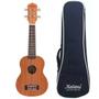 Imagem de Ukulele Kalani Soprano 21 Tribes Natural Sapele KAL220 SS