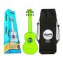 Imagem de Ukulele Soprano Akahai Ghost  Hawaii Lemon Transparente