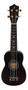 Imagem de Ukulele Soprano Black Andaluz Preto Fosco Uks-01 Bk