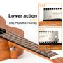 Imagem de Ukulele Soprano Kmise Profissional em Mogno (53cm) com Kit Inicial