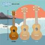 Imagem de Ukulele Soprano Mahalo Marrom Mk1 TBR Aquila Com Capa