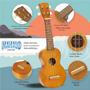 Imagem de Ukulele Soprano Mahalo Marrom Mk1 TBR Aquila Com Capa
