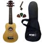 Imagem de Ukulele Soprano Memphis MW40 NT Natural + Capa + Encordoador