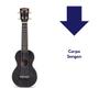 Imagem de Ukulele Soprano Serie Kahiko Sengon Mk1tbk Preto Transparente