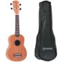 Imagem de Ukulele Strinberg Soprano UK06S MGS Fosco Com Capa