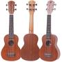 Imagem de Ukulele Winner Soprano 21 Madeira Em Sapele Natural Fosco