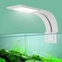 Imagem de Ultra Fino Led Aquário Luz À Prova Dwaterproof Água Clip-on Lâmpada 5w 10 15 Planta Aquática Crescer