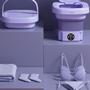 Imagem de Uma solução compacta para suas necessidades de lavanderia: Mini Lavadora Portátil para Casa!