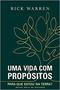 Imagem de Uma Vida Com Propósitos: Para Que Estou Na Terra Edição Com Guia De Estudos (Nova Capa) Sortido