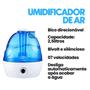 Imagem de Umidificador De Ar Ambiente Led Cromoterapia 2.5l Bivolt