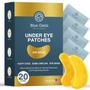 Imagem de Under Eye Patches Blue Oasis em ouro 24k para olhos inchados, 20 pares