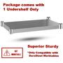 Imagem de Under Shelf DuraSteel extra ajustável para mesas de trabalho de 30 x 12