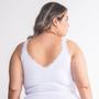 Imagem de UNDER SOFT PASSION - Camisete com renda no decote/Branco GG