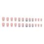Imagem de Unhas Curtas Francesas Pop - Kit com 1 Gel Jelly e Lixa (24 peças)