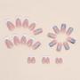 Imagem de Unhas Curtas Francesas Pop - Kit com 1 Gel Jelly e Lixa (24 peças)