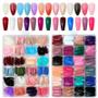 Imagem de Unhas Falsas Acrílicas Coloridas - 576/288 Peças - Caixa de Balé - Aplicação em Gel