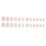 Imagem de Unhas Francesas Minimalistas - Kit com 24 Unhas Postiças, Geléia e Lixa