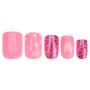 Imagem de Unhas Postiças Infantil Kiss NY Pink