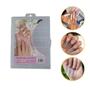 Imagem de Unhas tips Realista curva C longa 100 unidades + estojo