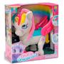 Imagem de Unicornio De Brinquedo Emborrachado Com Cabelo Colorido - DiverToys