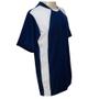 Imagem de Uniforme Esportivo 20 Camisas Azul Marinho/Branco e Calções Brancos