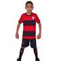 Imagem de Uniforme Infantil Flamengo Kit 3 Peças Oficial