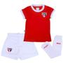 Imagem de Uniforme Infantil São Paulo Artilheira Feminino Oficial