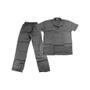 Imagem de Uniforme M/C Cj.Brim Universal Cinz.Exg