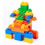 Imagem de UNiPLAY Basic Soft Building Blocks  Brinquedo de Desenvolvimento Cognitivo, Blocos Educacionais, Brinquedo de Mastigação Sensorial Interativo para Idades de 3 Meses ou Mais (Conjunto de 120 Peças)