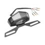 Imagem de Universal Led Motocicleta Luz Traseira Freio Parar Sinal De Volta Piscando 12v Para Honda Harley